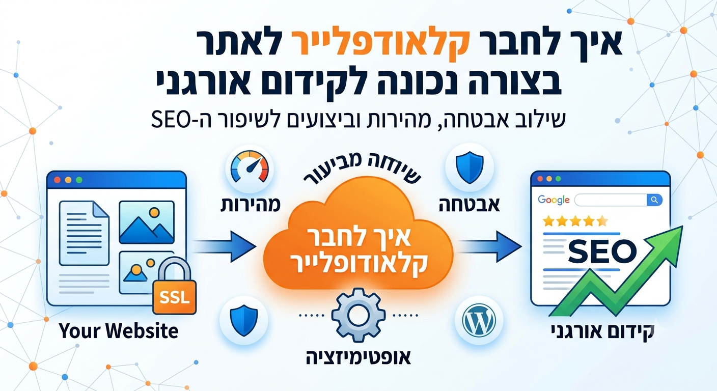 איך לחבר קלאודפלייר לאתר